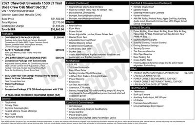 2021 Chevrolet Silverado 1500 LT Trail Boss