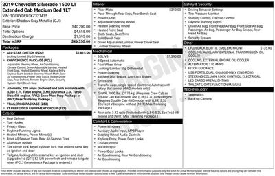 2019 Chevrolet Silverado 1500 LT