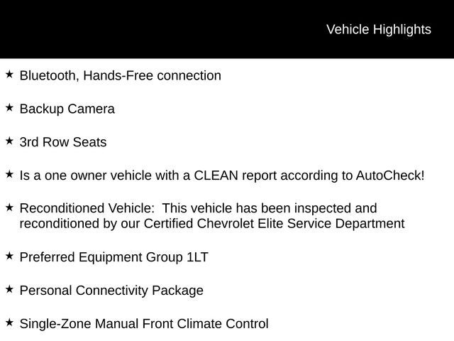 2010 Chevrolet Traverse LT 1LT