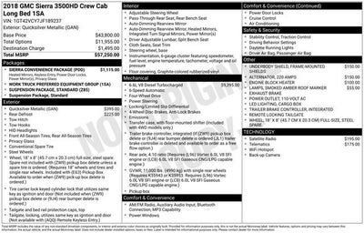 2018 GMC Sierra 3500 HD Base