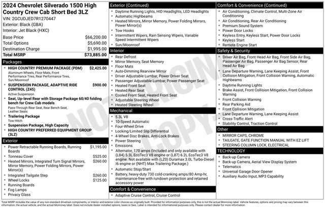 2024 Chevrolet Silverado 1500 High Country