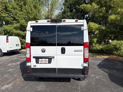 2025 RAM ProMaster 2500 Cargo Van Tradesman Low Roof 136" WB w/Pass Seat