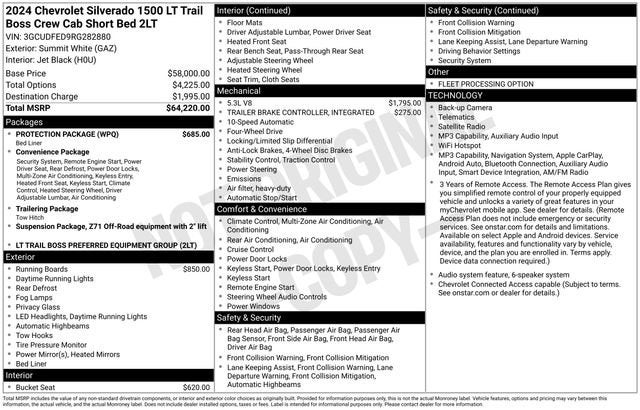 2024 Chevrolet Silverado 1500 LT Trail Boss