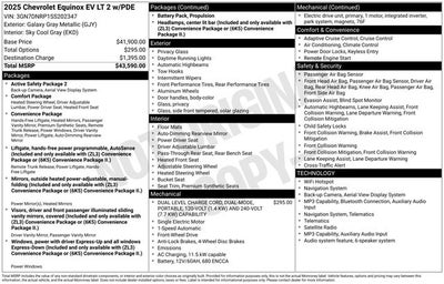2025 Chevrolet Equinox EV LT
