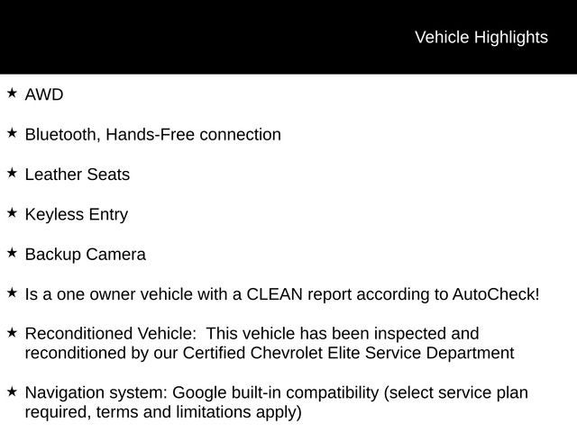 2025 Chevrolet Equinox EV RS