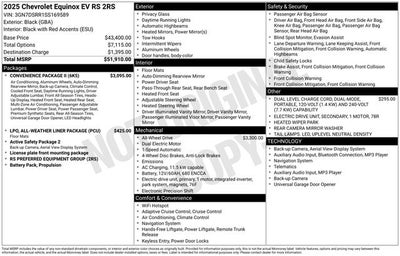 2025 Chevrolet Equinox EV RS
