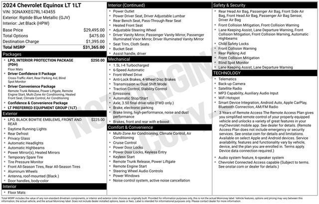 2024 Chevrolet Equinox LT