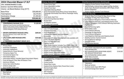 2024 Chevrolet Blazer LT