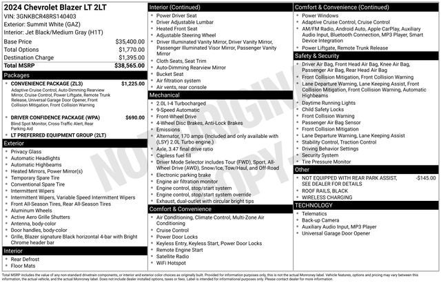 2024 Chevrolet Blazer LT