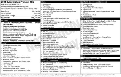 2024 Buick Enclave Premium Group