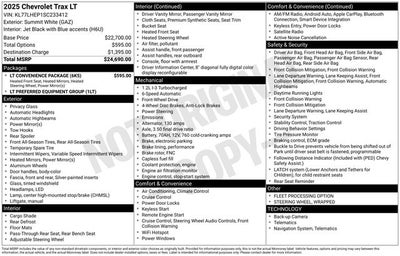 2025 Chevrolet Trax LT